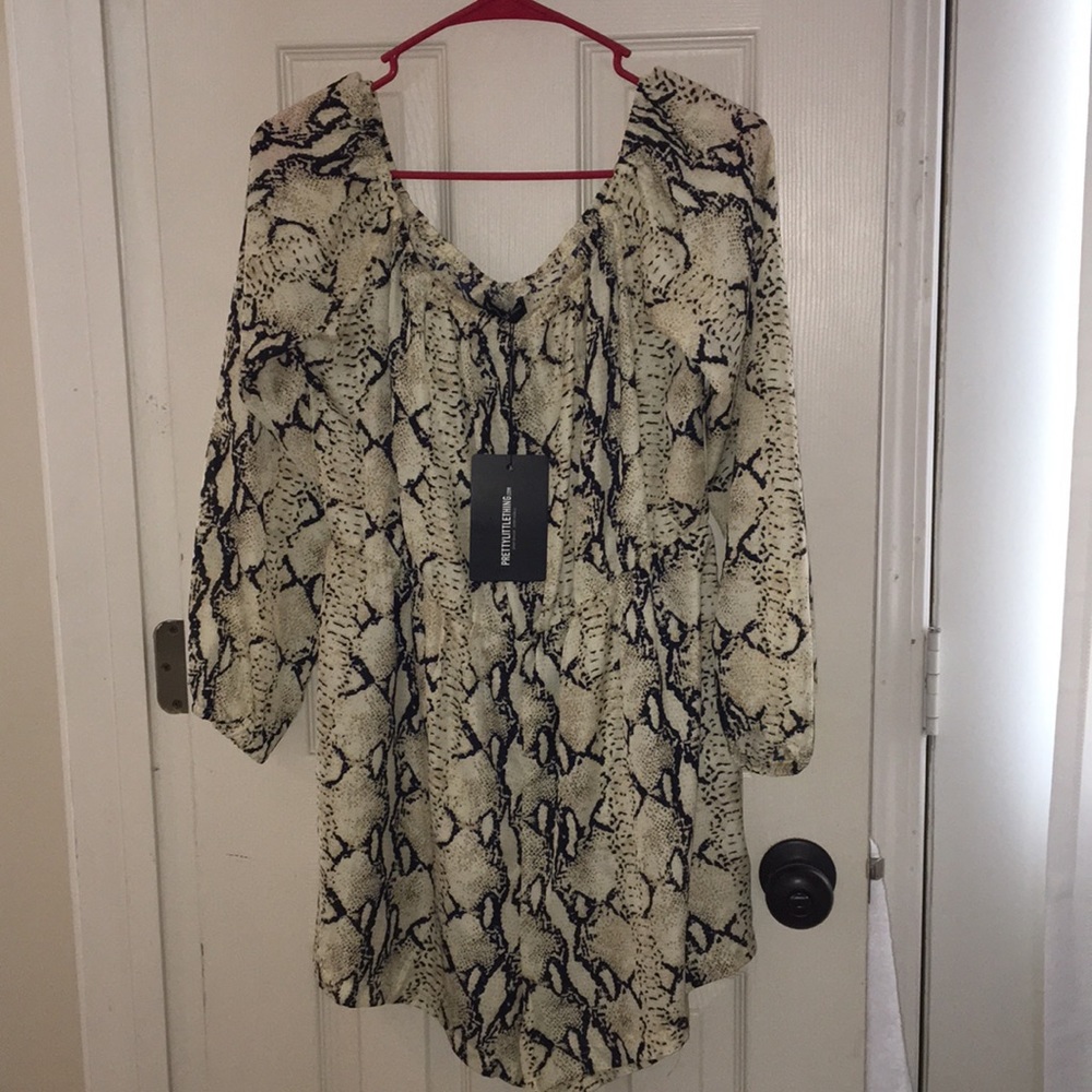 Snake Skin Romper!!